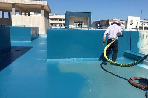 仙桃工业园屋顶防水补漏施工